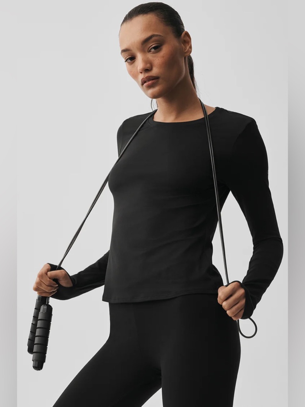 NWT Alo Alosoft Finesse Long Sleeve